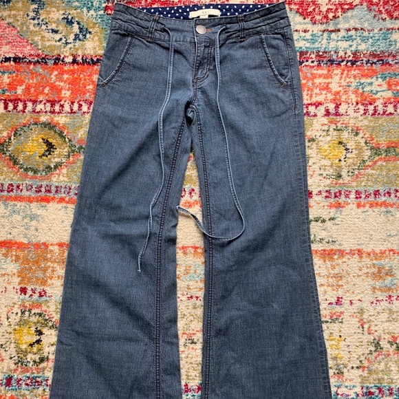 womens wide leg flare jeans